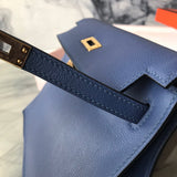 Close-up detail of sleek bag design