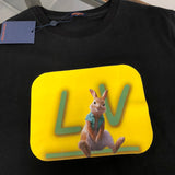 Flat lay presentation of Louis Vuitton cotton t-shirt with everyday silhouette