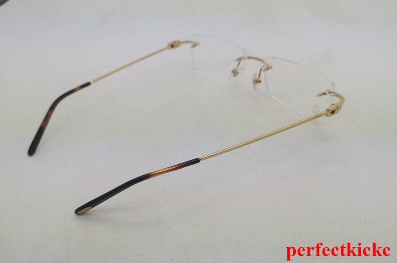 Angled view of Cartier unisex sunglasses