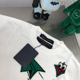 Side profile of Louis Vuitton cotton t-shirt with tailored silhouette