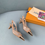 Louis Vuitton shoes Style 250 - logo and branding close-up