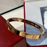 Close-up detail view of Cartier unisex jewelry piece