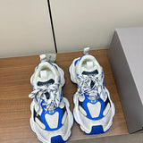 Balenciaga Beige High-Top Sneakers - Full Silhouette View