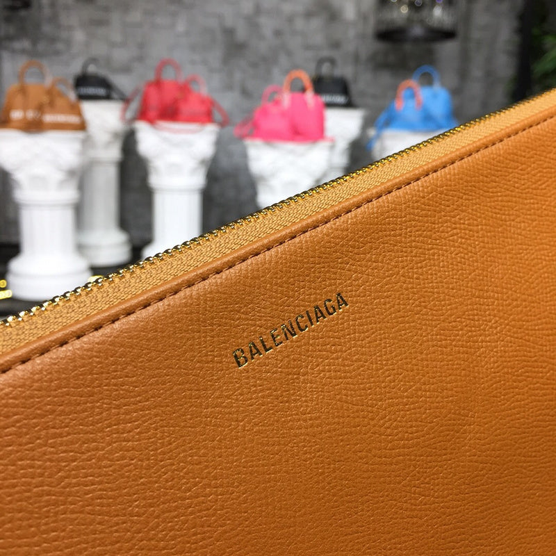 Structured Faux Leather Handbag - Polished Finish | Women's Everyday Carry Handbag #1019 - interior view (image 6) of designer-inspired handbag