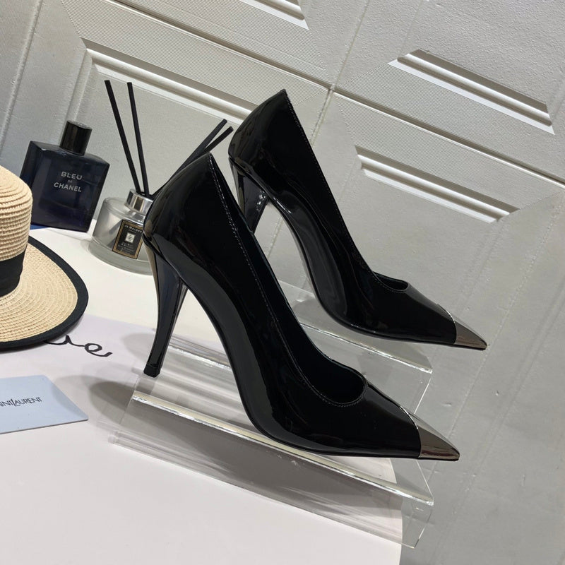 Side profile view of Saint Laurent luxury piece style No.006