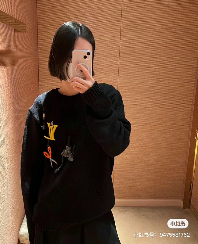 Side profile of Louis Vuitton luxury clothing with streetwear-inspired cut