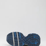 Close-up of Balenciaga sneakers hardware and fine stitching