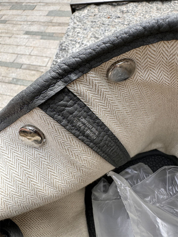 Statement handbag styled for everyday wear