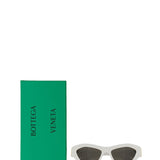 Bottega Veneta premium sunglasses detail and craftsmanship close-up
