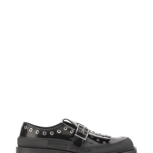 Alexander McQueen slides luxury designer piece front view