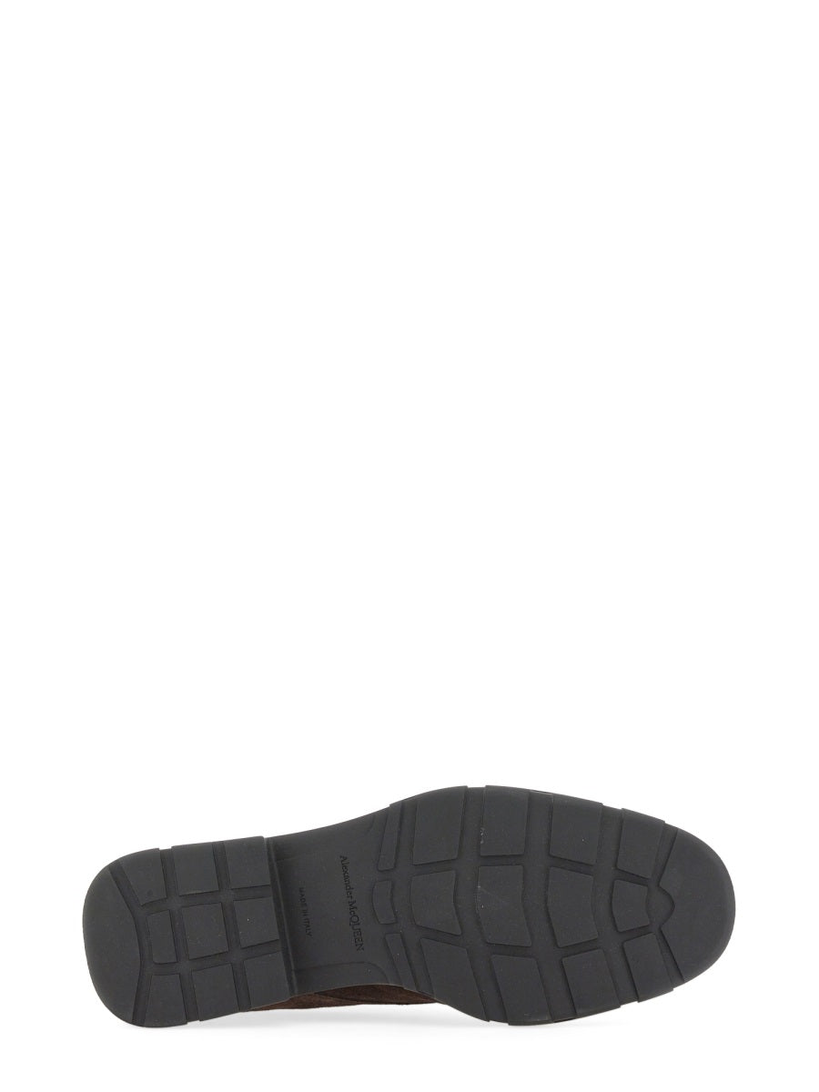 Alexander McQueen boots & booties lifestyle shot premium designer piece
