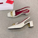 Valentino Garavani designer shoes full view