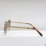 Lifestyle view of Louis Vuitton unisex sunglasses