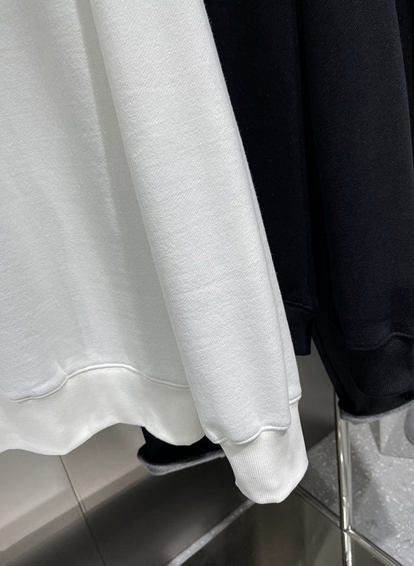 Side profile of Louis Vuitton luxury clothing with contemporary cut