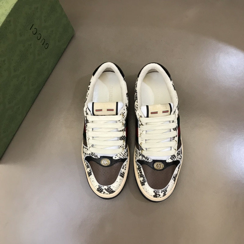 Gucci stone beige luxury sneakers view 10 premium leather build