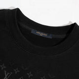 Full styled look of Louis Vuitton luxury clothing with everyday silhouette