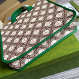 Styled lifestyle shot of refined signature women's handbag – women's designer-style accessory