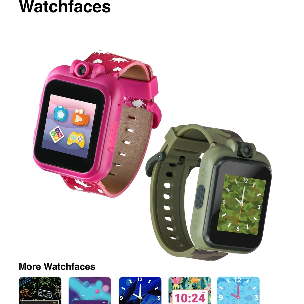 Front view of PlayZoom Kids Smartwatch unisex watch