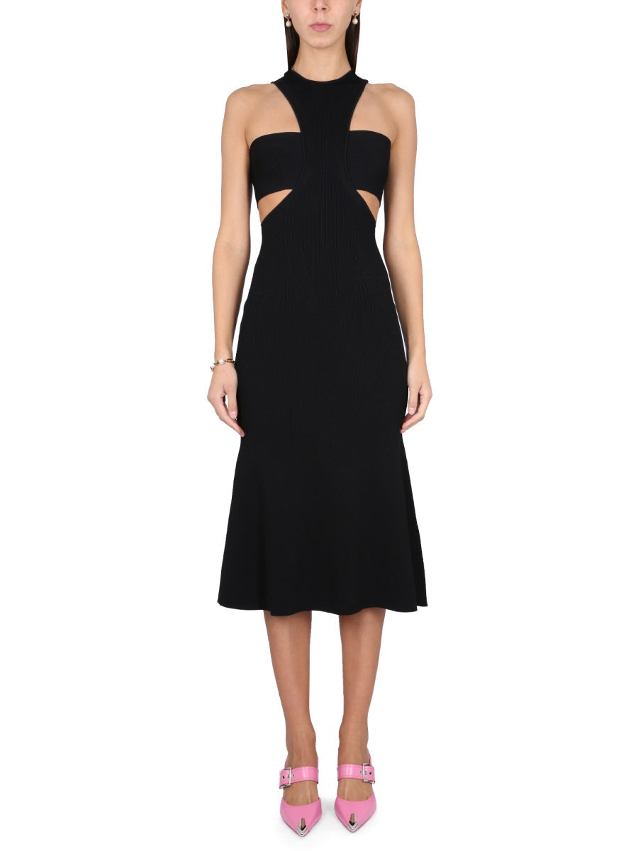 Alexander McQueen cocktail dresses luxury designer piece front view