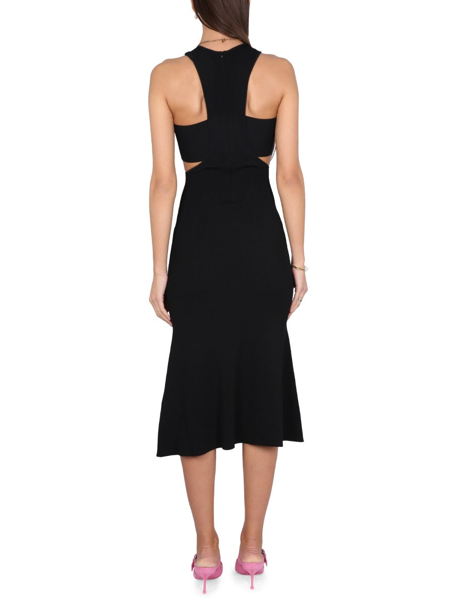 Alexander McQueen Dresses? Alexander Mcqueen Women Dress With Harness Elegant Designer Evening Dress