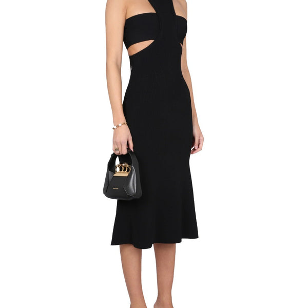 Alexander McQueen premium cocktail dresses detail and craftsmanship close-up