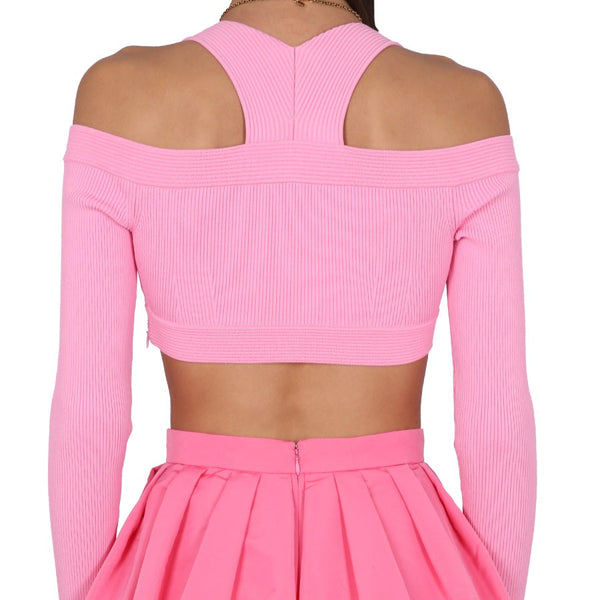 Alexander McQueen Tops? Alexander Mcqueen Women Cropped Shirt Elegant Everyday Designer Top