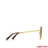 Angled view of Louis Vuitton unisex sunglasses