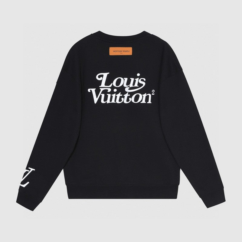 Side profile of Louis Vuitton luxury clothing with contemporary cut