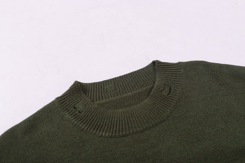 Back view of Louis Vuitton luxury clothing with label-forward styling