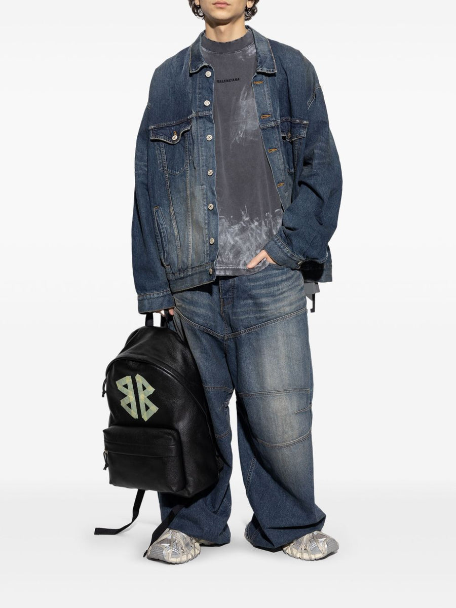 Balenciaga outerwear lifestyle shot premium designer piece