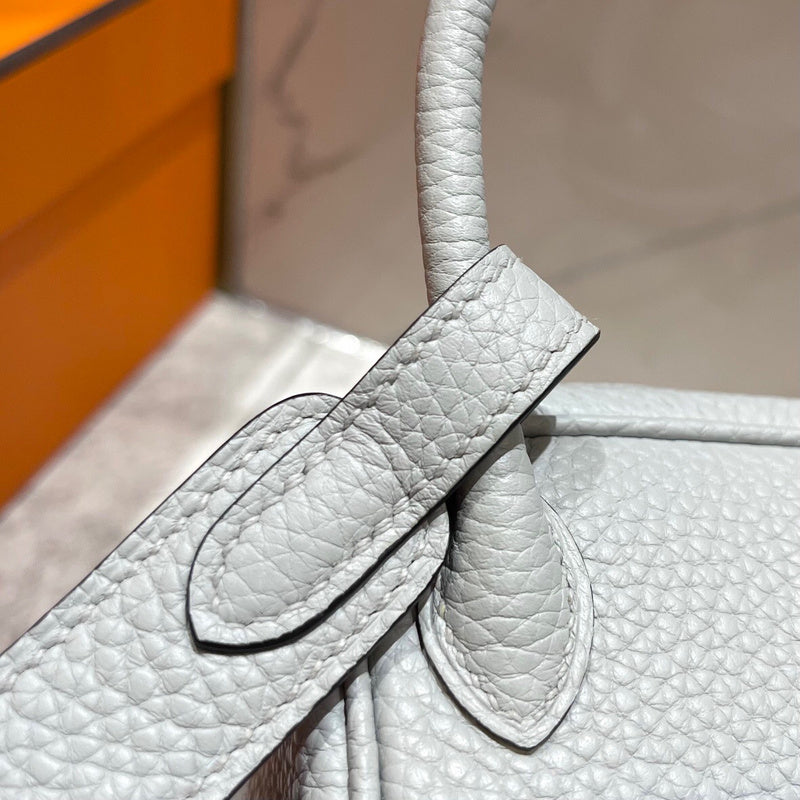 Close-up detail of tailored bag design