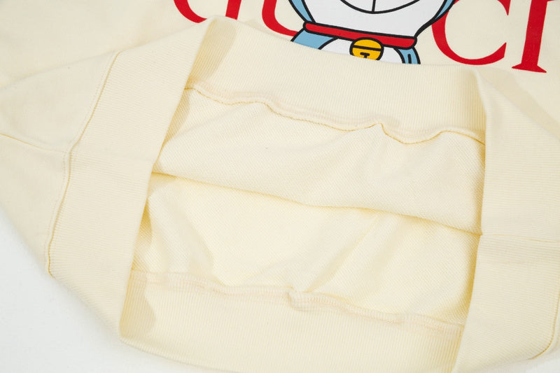 Front view of Gucci luxury clothing with everyday silhouette