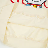 Front view of Gucci luxury clothing with everyday silhouette