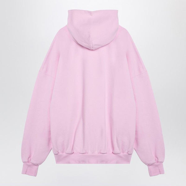 Balenciaga Bags? BALENCIAGA Oversized Fleece Hoodie with Pouch Pocket - Women's Luxury Designer Leather Handbag