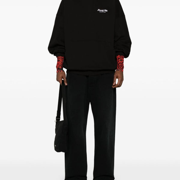 Balenciaga Bags? BALENCIAGA Oversized Hoodie with Pouch Pocket - Women's Luxury Designer Leather Handbag