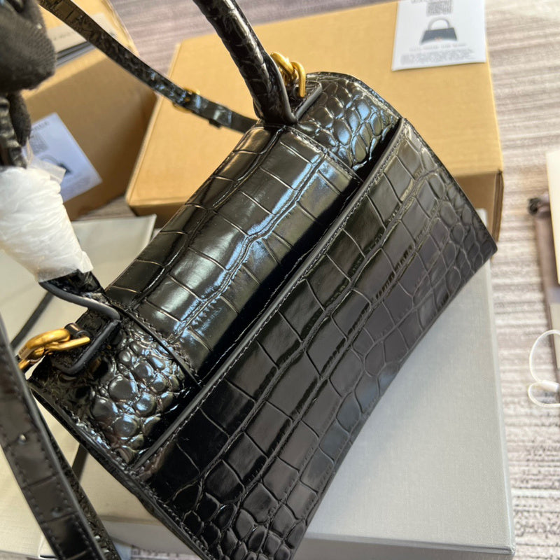 Polished Faux Leather Handbag - Chic Everyday Appeal | Women's Designer-Inspired Purse #289 - alternate angle view (image 8) of designer-inspired handbag