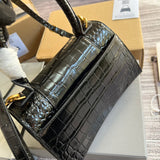 Polished Faux Leather Handbag - Chic Everyday Appeal | Women's Designer-Inspired Purse #289 - alternate angle view (image 8) of designer-inspired handbag