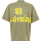 Balenciaga premium t-shirts & tops detail and craftsmanship close-up