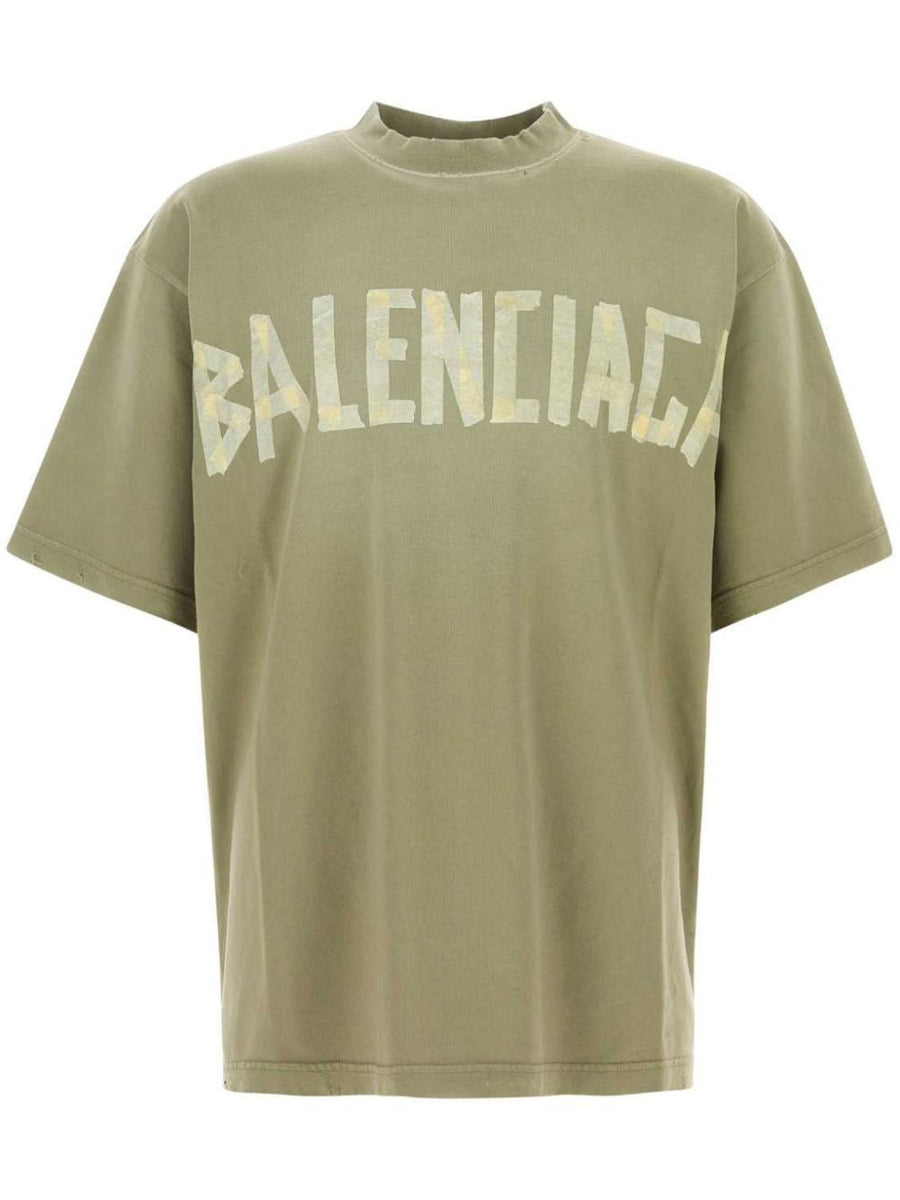 Balenciaga T-Shirts? BALENCIAGA Medium Fit T-Shirt for Men Casual Everyday Designer Tee