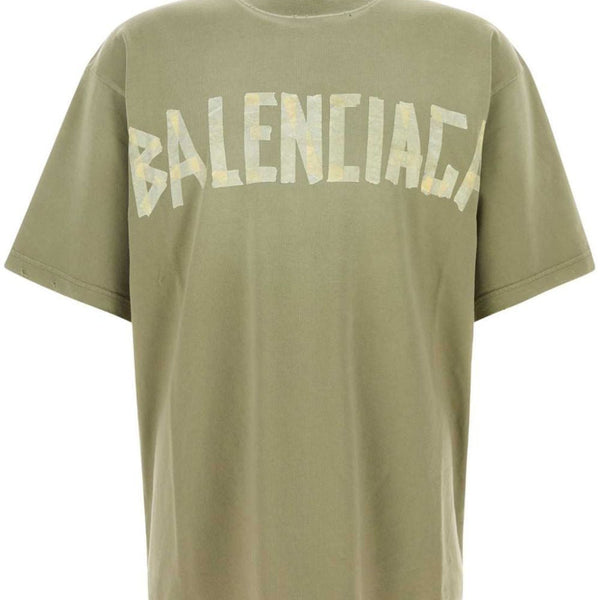 Balenciaga T-Shirts? BALENCIAGA Medium Fit T-Shirt for Men Casual Everyday Designer Tee