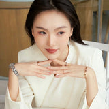 Front view of Cartier unisex jewelry piece