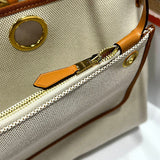 Close-up detail of versatile bag design