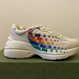 Gucci classic monochrome luxury sneakers view 7 cushioned comfort fit