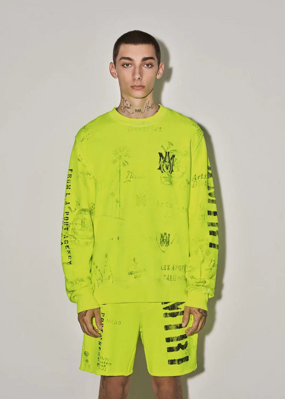 Front view of Amiri luxury piece style No.117