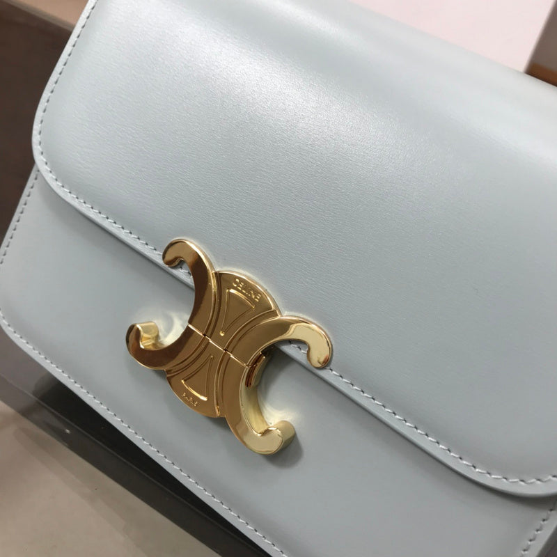 Side profile of classic premium women's handbag – women's everyday handbag