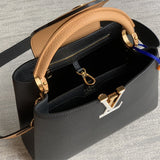 top-handle bag close-up of hardware and finish 17