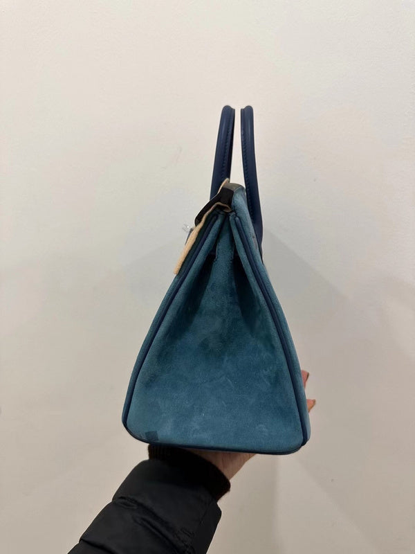 Close-up detail of classic bag design