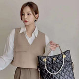 Zivas Charm Refined Everyday Style Luxury Handbag (Everyday Luxury Essential) – Side Profile