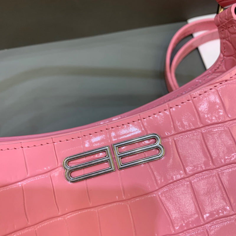 Polished Vegan Leather Handbag - Understated Luxury Look | Women's Premium Handbag #400 - interior view (image 6) of designer-inspired handbag