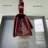 Modern Vegan Leather Handbag - Polished Finish | Women's Statement Accessory #411 - back view (image 4) of designer-inspired handbag